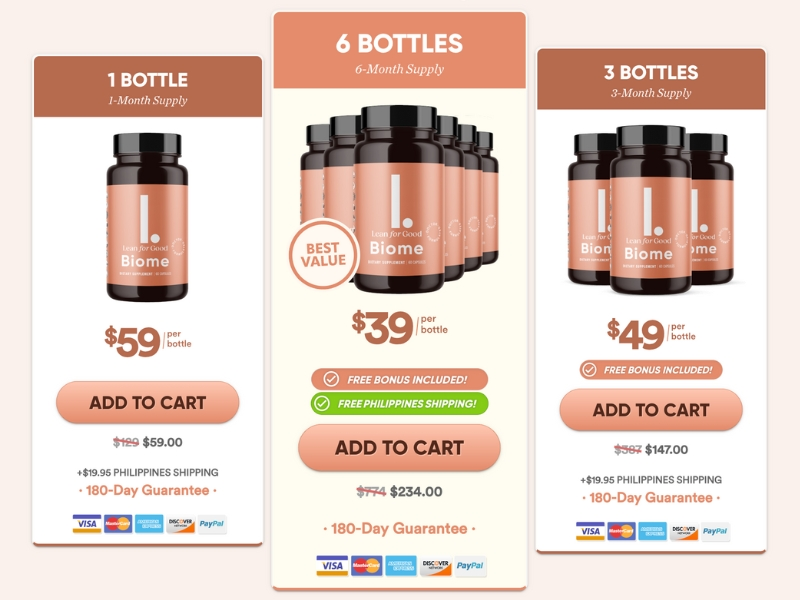 LeanBiome bottle